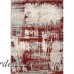 Williston Forge Heeter Ivory/Red Area Rug NO21674